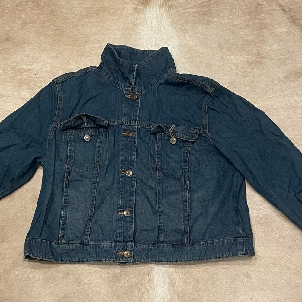 Faded Glory Classic Blue Denim Jacket